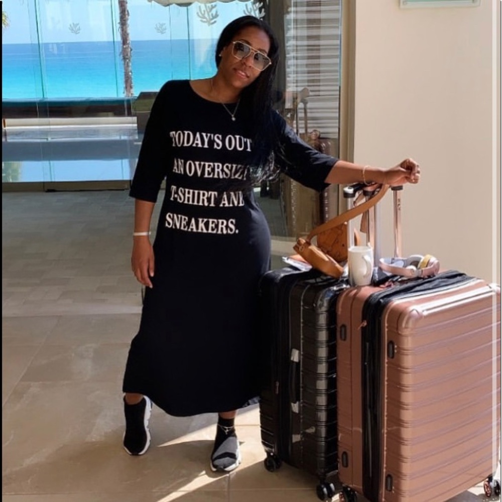 Oversized T shirt Dress